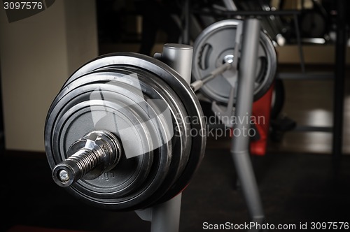 Image of Barbell ready to workout