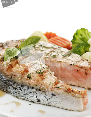 Image of Salmon With Vegetables