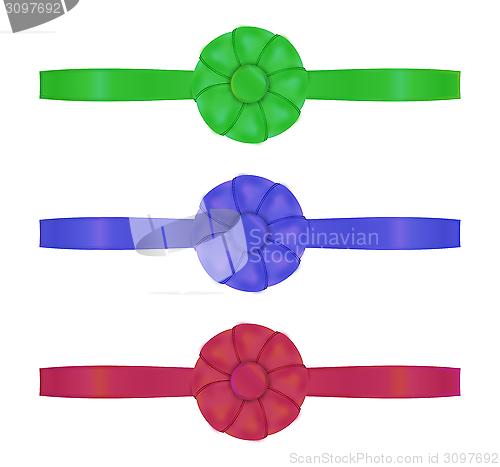 Image of collection of the three ribbons