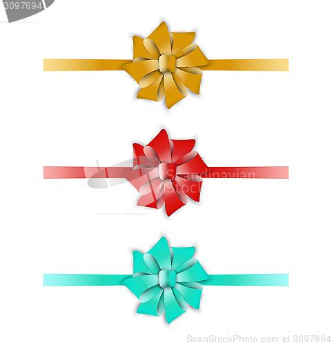 Image of collection of the three ribbons