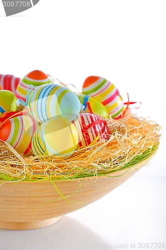 Image of Colorful easter eggs