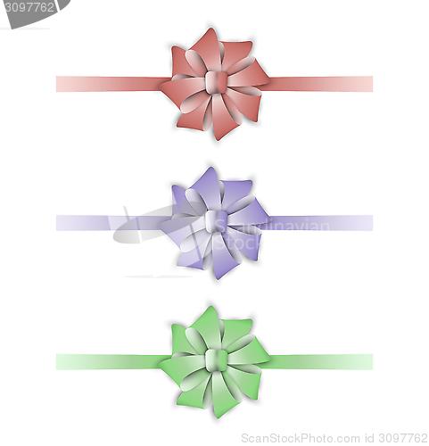 Image of collection of the three ribbons