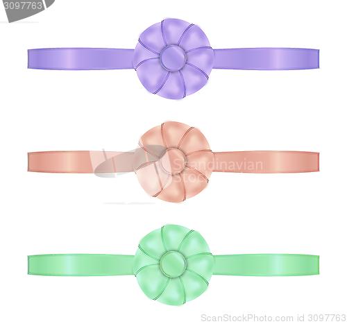 Image of collection of the three ribbons