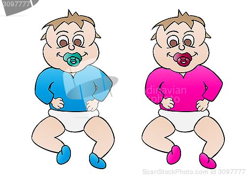 Image of two babies