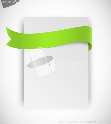 Image of Card with ribbon