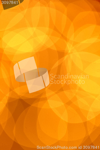 Image of Abstract background. Blurred colorful circles bokeh of christmas lights 