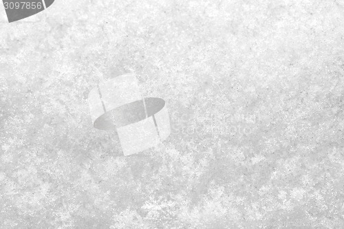 Image of close up of fresh snow texture
