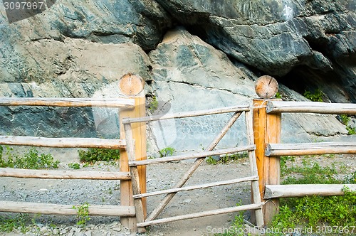 Image of Ancient petroglyphs  near Kucherla. Mountain Altai