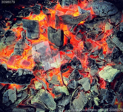 Image of Live coals