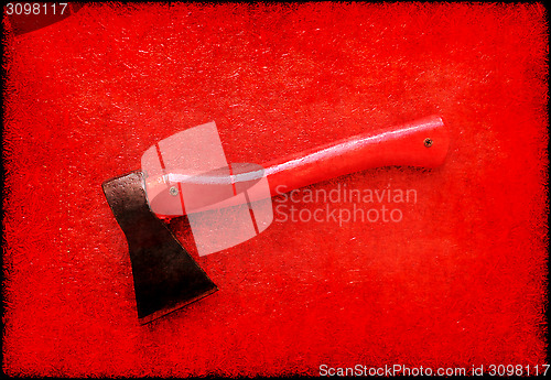 Image of Red axe