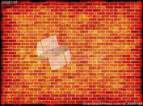 Image of Grunge brick wall texture