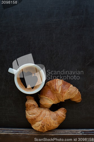 Image of hearts coffee