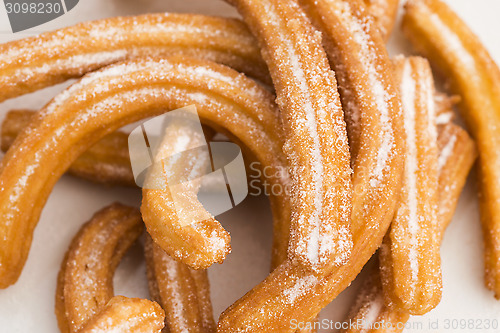 Image of deliciuos spanish Churros