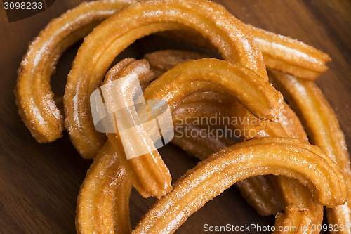 Image of deliciuos spanish Churros