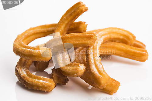 Image of deliciuos spanish Churros