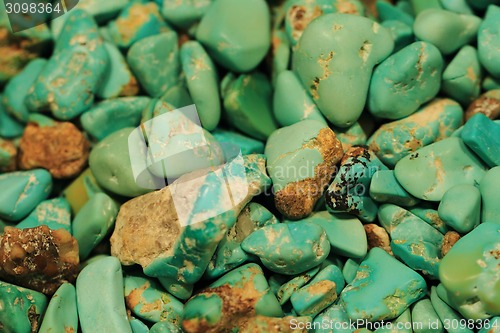 Image of turqoise mineral background