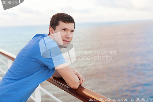 Image of man cruising