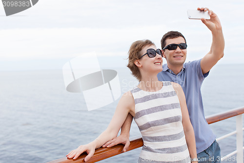 Image of couple cruising