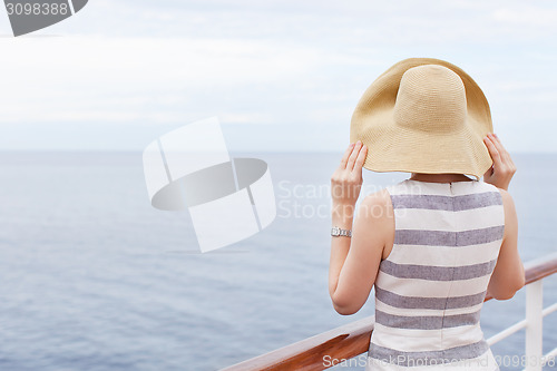 Image of woman cruising