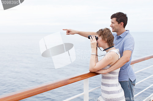 Image of couple cruising