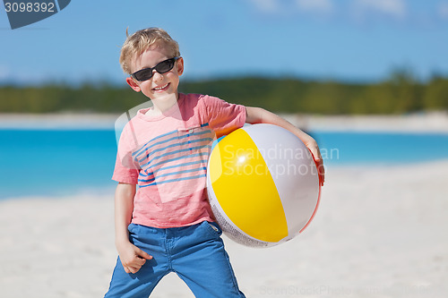 Image of boy at the beach