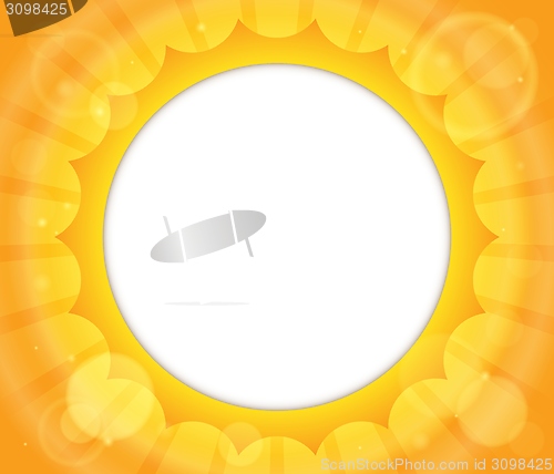 Image of Abstract sun theme image 2
