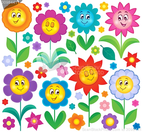 Image of Flower theme collection 5
