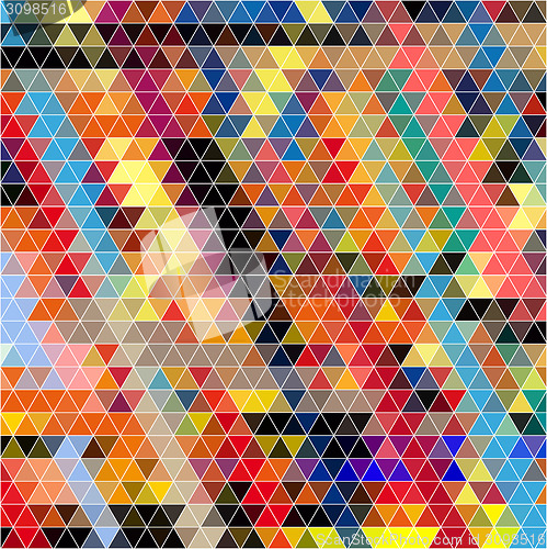 Image of colored triangles