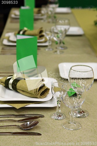 Image of wedding table 
