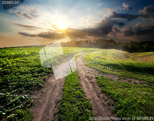 Image of Road on a hill