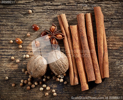 Image of various spices