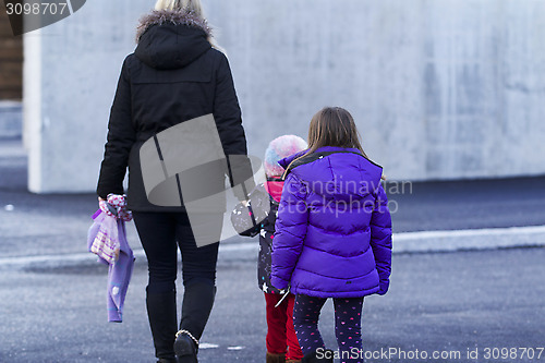 Image of Mother and Daughters