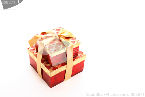 Image of Red gold gift