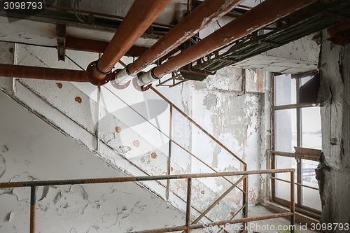 Image of Dark and abandoned place