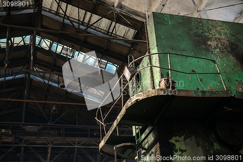 Image of Industrial machine  in the factory