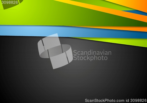 Image of Abstract bright corporate vector background