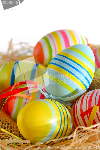 Image of easter eggs