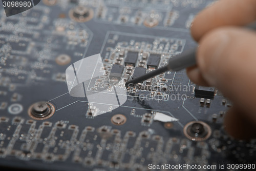 Image of Repair of motherboard