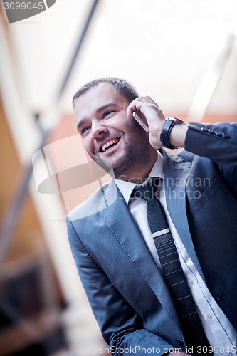 Image of business woman at office