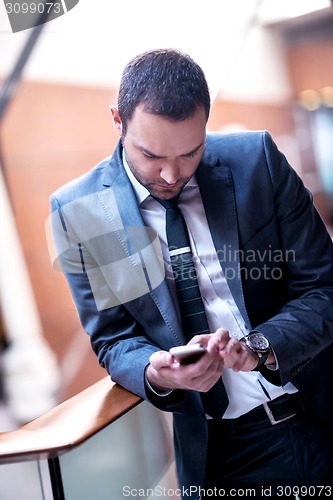 Image of business woman at office