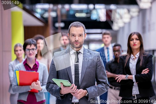 Image of business poeple group