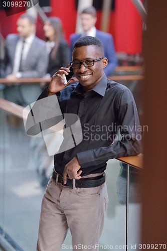 Image of African American businessman