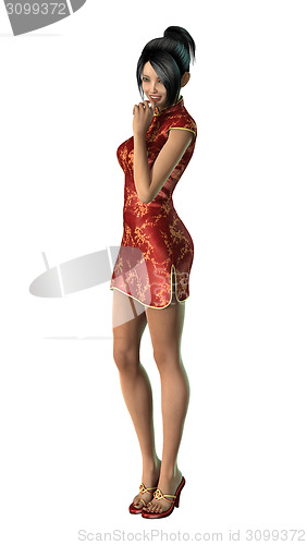 Image of Chinese Young Woman