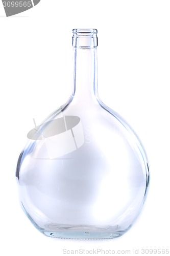 Image of empty glass bottle 