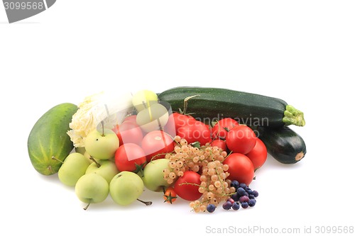 Image of fruit and vegetable from small farm 