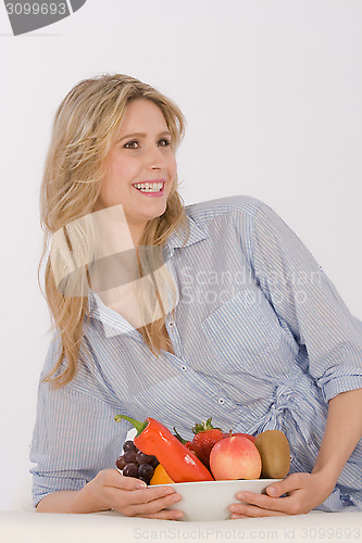 Image of Portrait of healthy young woman