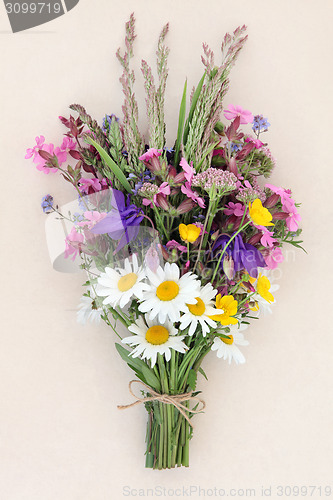 Image of Summer Wild Flower Posy