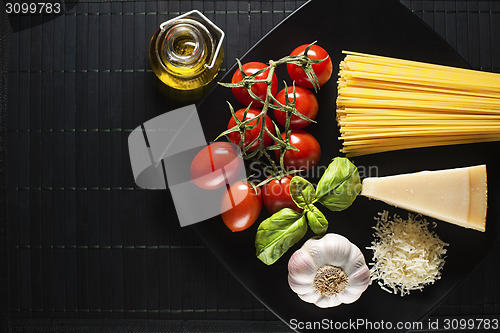 Image of Pasta ingredients