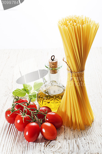 Image of Pasta ingredients