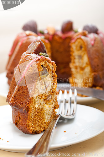 Image of chestnut cake bread dessert